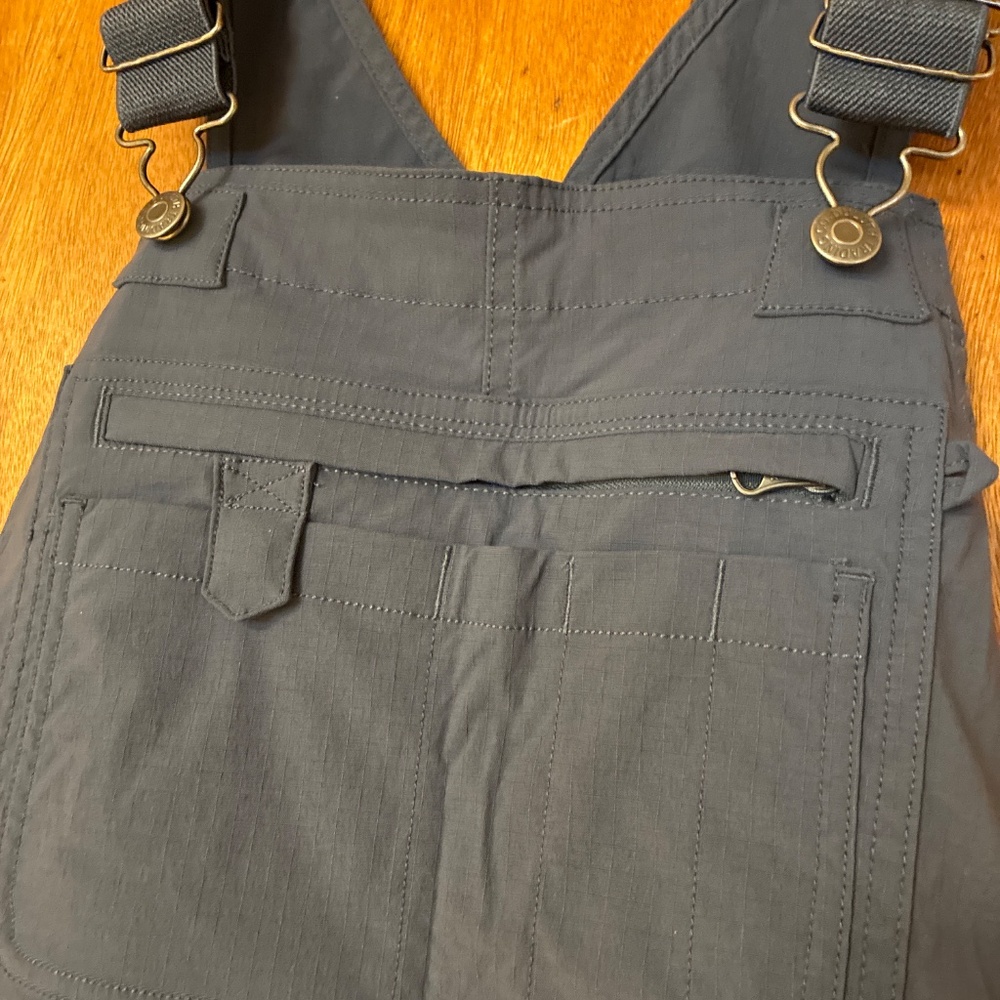 Duluth Trading Unisex  Small charcoal Grey Bib Overalls - Picture 4 of 5